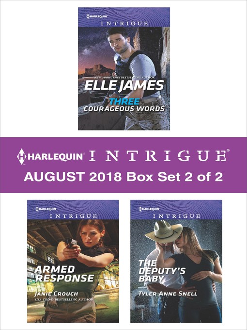 Title details for Harlequin Intrigue August 2018--Box Set 2 of 2 by Elle James - Available